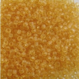 Rocaille 2,2 mm miel givré