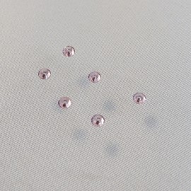 Eclat percé cristal light amethyst 3 mm