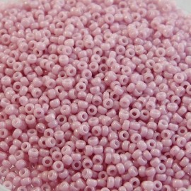 Seed bead Miyuki 15/0 op. lustered dusty pink