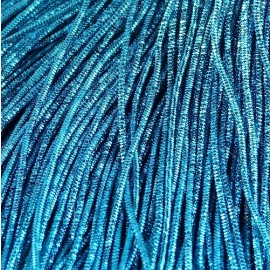 bright check purl 1,1 mm turquoise