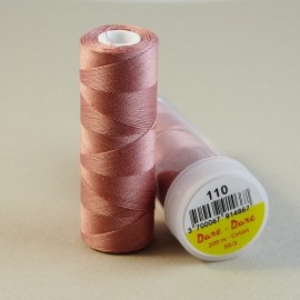 Cotton thread coppered dusty pink Dare Dare n°110