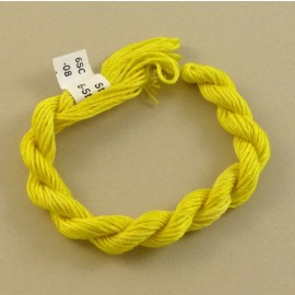 6 strands cotton yellow changing color n°08