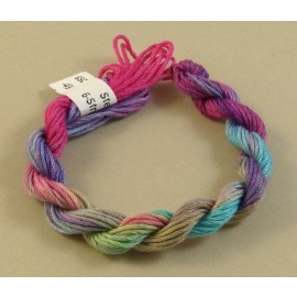 6 strands cotton raimbow color changing n°49