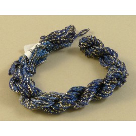 Sparkle chainette Lurex blue color-changing n°23