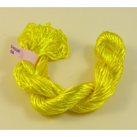 Heavy rayon bright yellow color changing