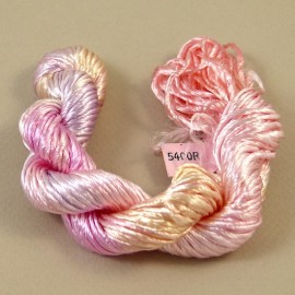 Heavy rayon light pink color-changing
