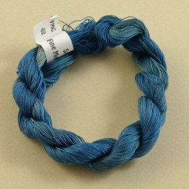 Fine mercerized cotton from grey blue to cobalt n°02
