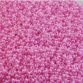 Seed bead 15/0 opaque pink