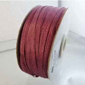 Silk ribbon 4 mm light plum