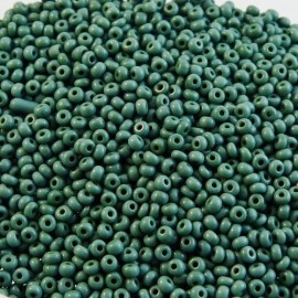 Antic seed bead 1,7 mm pine green
