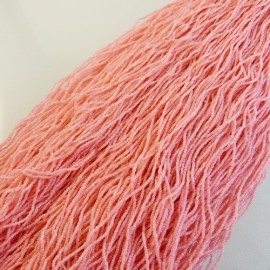 Antic micro seed bead 18/0 light pink on strand
