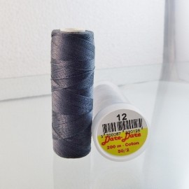 Cotton thread dark grey Dare Dare n°12