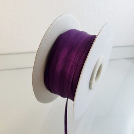 Silk ribbon 2 mm indigo purple