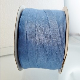 Silk ribbon 7 mm sky blue