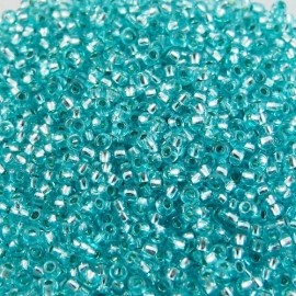 Seed bead 2 mm S/L aquamarine 