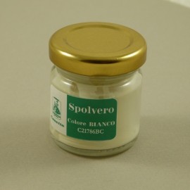 White pounce powder
