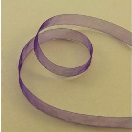 Organza voile violet 10 mm