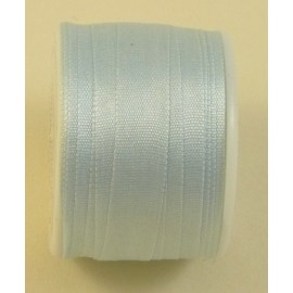 Silk ribbon 7 mm baby blue