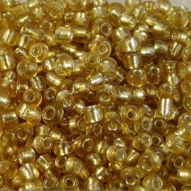 Seed bead 2,2 mm S/L light gold 