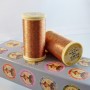 Metallized thread copper Au Chinois n° 130